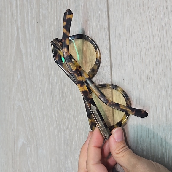 SoldKaren Walker Women Brown Tortoiseshell Eyeglasses FRAME - Picture 6 of 7